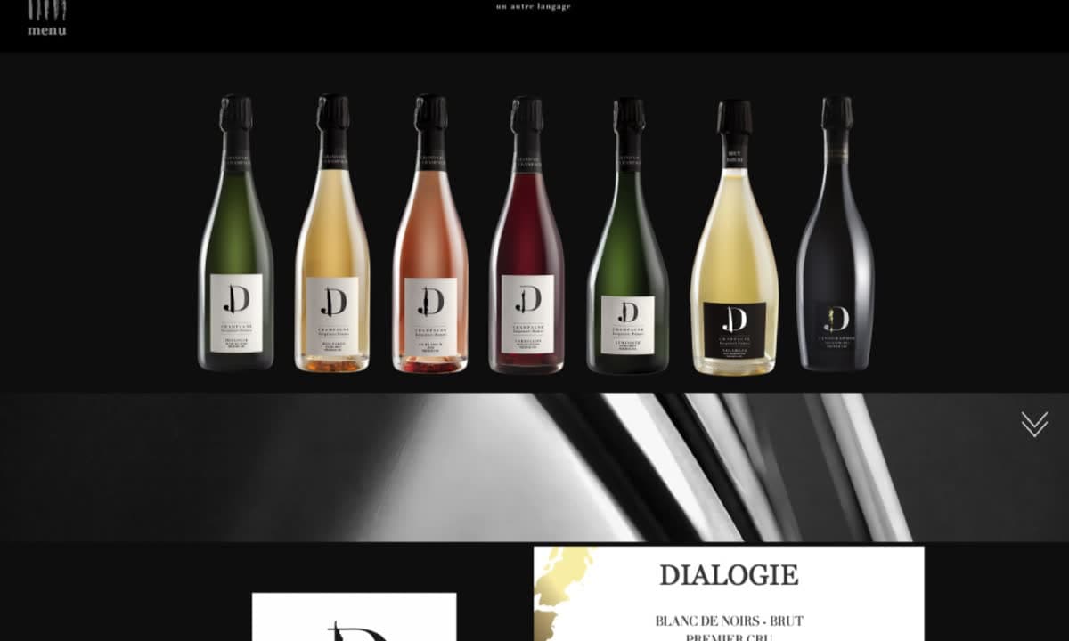 Aperçu du site Champagne Jacquinet-Dumez